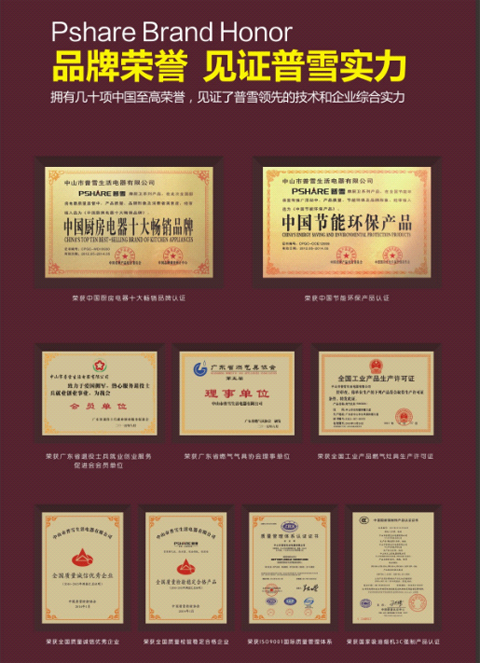 位居中國十大燃?xì)庠钇放菩辛?普雪以技術(shù)鑄造十年品牌